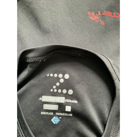 ZORREL DRI- Wick Xterra Athlete Series Workout Top Black Size L (Runs Small) - Picture 10 of 10